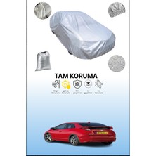 Dokaca Gri Honda Civic 5 Kapılı 2012 - 2015 Uyumulu Oto Branda, Araba Brandası, Koruyucu Örtü