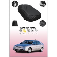 Dokaca Siyah Citroen Xsara 1997 - 2000 Uyumlu Araba Brandası, Koruyucu Örtü, Oto Branda