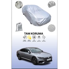 Dokaca Gri Volkswagen Arteon Uyumulu Oto Branda, Araba Brandası, Koruyucu Örtü