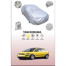 Dokaca Gri Audi A2 1999 - 2005 Uyumulu Oto Branda, Araba Brandası, Koruyucu Örtü