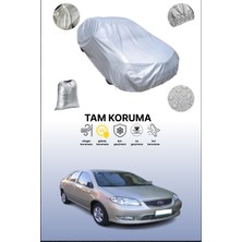 Dokaca Gri Toyota Vios 1 Uyumulu Oto Branda, Araba Brandası, Koruyucu Örtü
