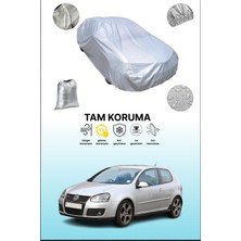 Dokaca Gri Volkswagen Golf V Gtı 3 Kapılı 2004 - 2008 Uyumulu Oto Branda, Araba Brandası, Koruyucu Örtü