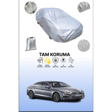 Dokaca Gri Audi A5 Sportback 2016 - 2021 Uyumulu Oto Branda, Araba Brandası, Koruyucu Örtü