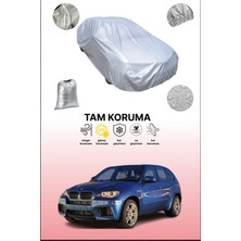 Dokaca Gri Bmw X5M 2009 - 2014 Uyumulu Oto Branda, Araba Brandası, Koruyucu Örtü