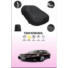 Dokaca Siyah Honda Legend 2009 - 2012 Uyumlu Araba Brandası, Koruyucu Örtü, Oto Branda