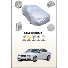 Dokaca Gri Bmw 1 Series Coupe Uyumulu Oto Branda, Araba Brandası, Koruyucu Örtü