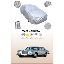 Dokaca Gri Mercedes-Benz W108 Uyumulu Oto Branda, Araba Brandası, Koruyucu Örtü