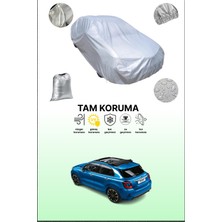 Dokaca Gri Fiat 500X Dolcevita Uyumulu Oto Branda, Araba Brandası, Koruyucu Örtü