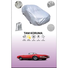Dokaca Gri Fiat Dino Spider 1967 - 1969 Uyumulu Oto Branda, Araba Brandası, Koruyucu Örtü