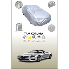 Dokaca Gri Mercedes Sl-Serisi (R231) 2012 - 2016 Uyumulu Oto Branda, Araba Brandası, Koruyucu Örtü