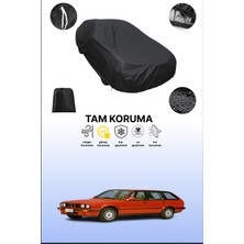 Dokaca Siyah Bmw 3 Serisi Touring (E30) 1988 - 1993 Uyumlu Araba Brandası, Koruyucu Örtü, Oto Branda