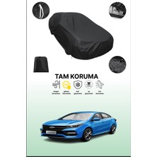 Dokaca Siyah Chery Arrizo Gx Uyumlu Araba Brandası, Koruyucu Örtü, Oto Branda