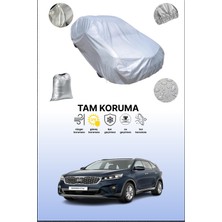 Dokaca Gri Kia Sorento 4 Uyumulu Oto Branda, Araba Brandası, Koruyucu Örtü