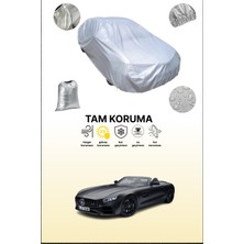 Dokaca Gri Mercedes-Benz Amg Gt Roadster Uyumulu Oto Branda, Araba Brandası, Koruyucu Örtü