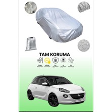 Dokaca Gri Opel Adam 2013 - 2021 Uyumulu Oto Branda, Araba Brandası, Koruyucu Örtü