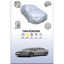 Dokaca Gri Hyundai I40 Saloon 2011 - 2018 Uyumulu Oto Branda, Araba Brandası, Koruyucu Örtü