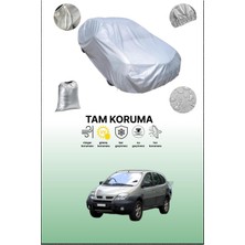 Dokaca Gri Renault Scenic Rx4 2000 - 2003 Uyumulu Oto Branda, Araba Brandası, Koruyucu Örtü