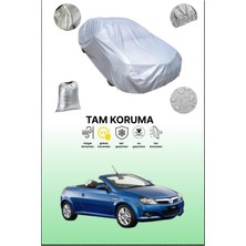 Dokaca Gri Opel Tigra Twin Top 2005 - 2009 Uyumulu Oto Branda, Araba Brandası, Koruyucu Örtü