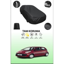 Dokaca Siyah Citroen C1 3 Kapılı 2005 - 2009 Uyumlu Araba Brandası, Koruyucu Örtü, Oto Branda