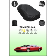 Dokaca Siyah Honda Accord Coupe 1998 - 2002 Uyumlu Araba Brandası, Koruyucu Örtü, Oto Branda