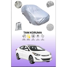 Dokaca Gri Hyundai Accent Uyumulu Oto Branda, Araba Brandası, Koruyucu Örtü