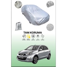 Dokaca Gri Nissan Micra Uyumulu Oto Branda, Araba Brandası, Koruyucu Örtü