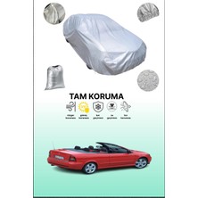 Dokaca Gri Opel Astra Cabriolet 2001 - 2006 Uyumulu Oto Branda, Araba Brandası, Koruyucu Örtü