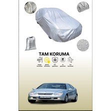 Dokaca Gri Mercedes C-Serisi Sportcoupe (C203) 2000 - 2004 Uyumulu Oto Branda, Araba Brandası