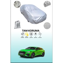 Dokaca Gri Audi Rs Q3 Uyumulu Oto Branda, Araba Brandası, Koruyucu Örtü