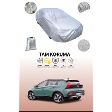 Dokaca Gri Hyundai Bayon Uyumulu Oto Branda, Araba Brandası, Koruyucu Örtü