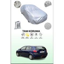 Dokaca Gri Hyundai Getz 5 Kapılı 2005 - 2011 Uyumulu Oto Branda, Araba Brandası, Koruyucu Örtü