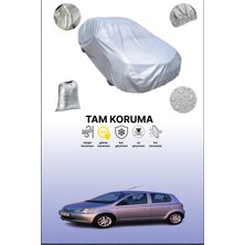 Dokaca Gri Toyota Yaris 5 Kapılı 1999 - 2003 Uyumulu Oto Branda, Araba Brandası, Koruyucu Örtü
