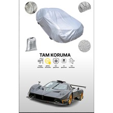 Dokaca Gri Pagani Zonda R Uyumulu Oto Branda, Araba Brandası, Koruyucu Örtü