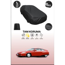 Dokaca Siyah Honda Insight 1999 - 2006 Uyumlu Araba Brandası, Koruyucu Örtü, Oto Branda