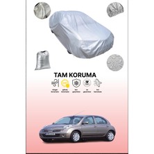 Dokaca Gri Nissan Micra 5 Kapılı 2005 - 2007 Uyumulu Oto Branda, Araba Brandası, Koruyucu Örtü