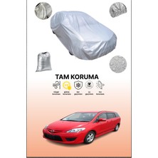 Dokaca Gri Mazda 5 / Premacy 2008 - 2010 Uyumulu Oto Branda, Araba Brandası, Koruyucu Örtü