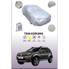 Dokaca Gri Dacia Duster 2 Uyumulu Oto Branda, Araba Brandası, Koruyucu Örtü