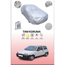 Dokaca Gri Fiat Cinquecento Uyumulu Oto Branda, Araba Brandası, Koruyucu Örtü