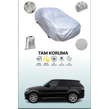 Dokaca Gri Land Rover Range Rover Sport 3 Uyumulu Oto Branda, Araba Brandası, Koruyucu Örtü