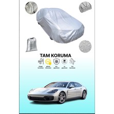 Dokaca Gri Porsche Panamera 4s Sport Turismo (971) 2017 - 2021 Uyumulu Oto Branda, Araba Brandası