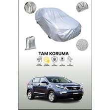Dokaca Gri Kia Sportage 2010 - 2013 Uyumulu Oto Branda, Araba Brandası, Koruyucu Örtü