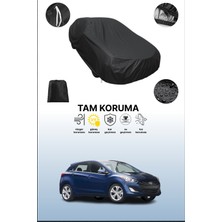 Dokaca Siyah Hyundai Elantra Gt 2012 - 2015 Uyumlu Araba Brandası, Koruyucu Örtü, Oto Branda