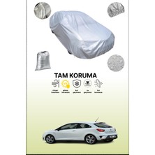 Dokaca Gri Seat Ibiza Cupra 2012 - 2017 Uyumulu Oto Branda, Araba Brandası, Koruyucu Örtü