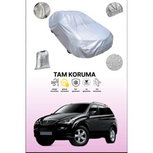 Dokaca Gri Ssangyong Kyron Uyumulu Oto Branda, Araba Brandası, Koruyucu Örtü