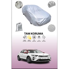 Dokaca Gri Kia Stonic 2017 - 2021 Uyumulu Oto Branda, Araba Brandası, Koruyucu Örtü