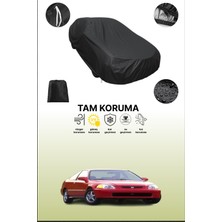 Dokaca Siyah Honda Civic Coupe 1994 - 1996 Uyumlu Araba Brandası, Koruyucu Örtü, Oto Branda