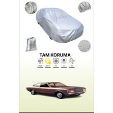 Dokaca Gri Ford Consul Coupe Uyumulu Oto Branda, Araba Brandası, Koruyucu Örtü