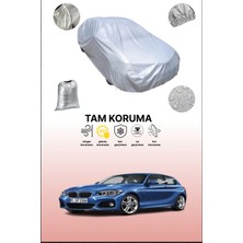 Dokaca Gri Bmw 1 Series 3 Kapılı Lcı (F21) 2015 - 2017 Uyumulu Oto Branda, Araba Brandası, Koruyucu Örtü