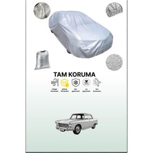 Dokaca Gri Peugeot 404 Berline Uyumulu Oto Branda, Araba Brandası, Koruyucu Örtü