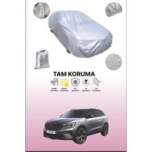 Dokaca Gri Renault Austral Uyumulu Oto Branda, Araba Brandası, Koruyucu Örtü